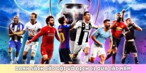 danh sách các đội vô địch C1 qua các năm